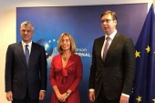 Mogherini në telefon me Thaçin e Vuçiqin, i pyet çka ndodhi