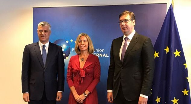 Mogherini në telefon me Thaçin e Vuçiqin, i pyet çka ndodhi