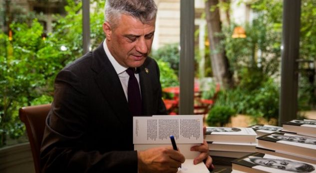 Thaçi vazhdon promovimin e librit