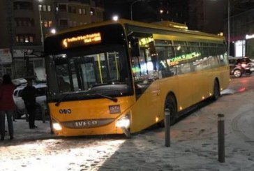 Autobusi i Trafikut urban ngulet në kungj