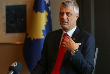 Thaçi në konferencë për media