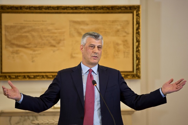 Thaçi: BE-ja dhe ShBA-të duhet të jenë garantuese të marrëveshjes finale mes Kosovës e Serbisë