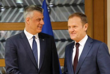 Tusk të enjten në Prishtinë, ia koonfirmon Thaçit daten e liberalizimit të vizave për Kosovën