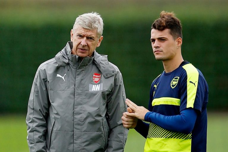 Xhaka, Wengerit: Ëndërr të luaja për ju