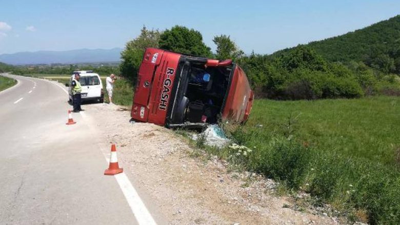 Flet pronari i kompanisë pas rrokullisjes së autobusit me kosovarë në Serbi