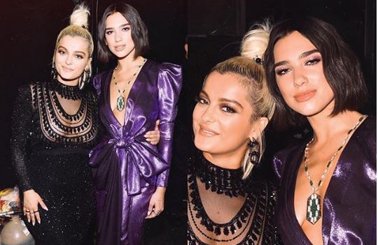 Bebe Rexha dhe Dua Lipa për herë të parë pozojnë bashkë (Foto)