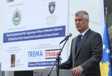 Thaçi: Kosovës po i japin pamje evropiane autoudhat moderne