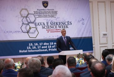 Thaçi: Shkenca të jetë në funksion të zhvillimit ekonomik e shoqëror