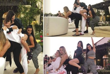Khloe feston 34-vjetorin.Motrat Kardashian lozin me prapanica