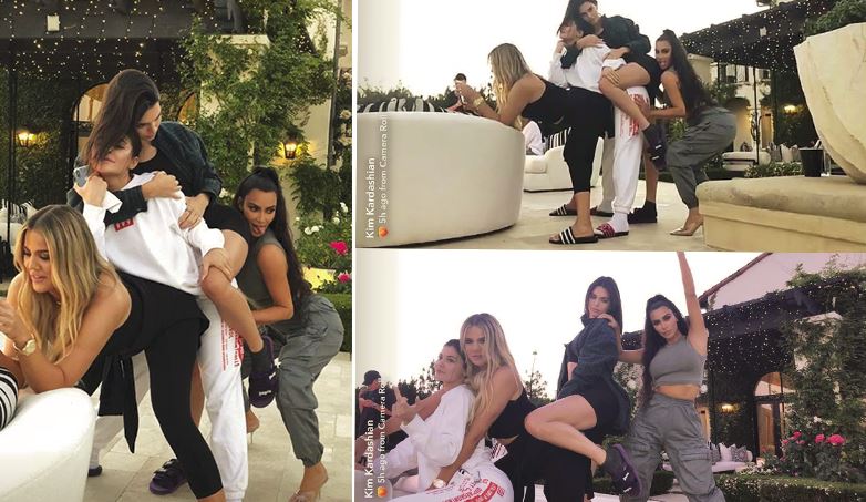 Khloe feston 34-vjetorin.Motrat Kardashian lozin me prapanica