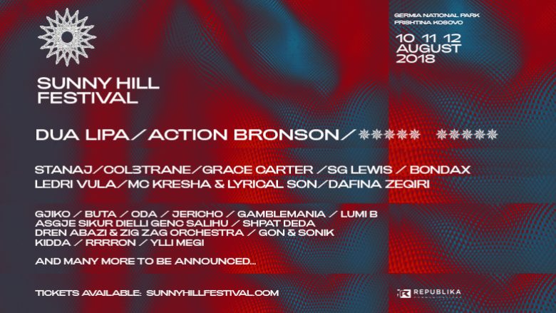 Nga sot dalin në shitje biletat e festivalit SunnyHill ku pritet të përformoj Dua Lipa