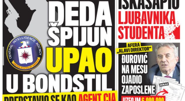 Gazeta serbe ia kushton ballinën njeriut që mashtroi se ishte pjesë e CIA-s