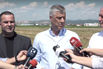 Presidenti Thaçi dhe zv, ministri Krasniqi marrin pjesë në hapjen e korrje-shirjeve në Ferizaj