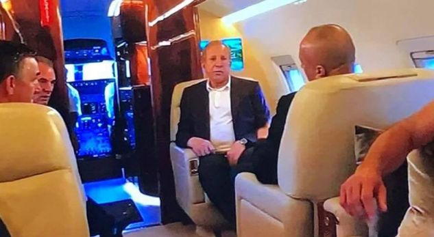 Pacolli me aeroplanin e tij privat i “shashtrisi” lideret tjerë mbrëmë gjatë udhëtimit në Bruksel