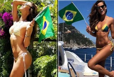 Modelet më të mira braziliane inkurajojnë kombëtaren e tyre në Kupën e Botës