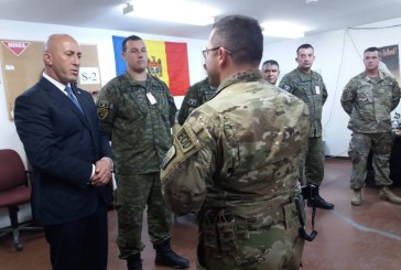 Haradinaj në Bondsteel: Deklaratat e Janjiqit për ndarjen e Kosovës s’përbëjnë kërcënim