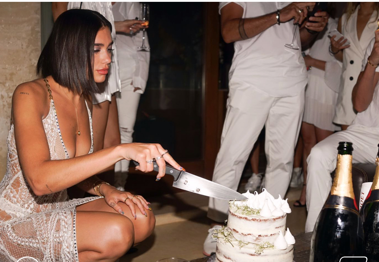 Dua Lipa befason me fustanin transparent në ditëlindjen e saj, shfaqet më provokuese se asnjëherë tjetër
