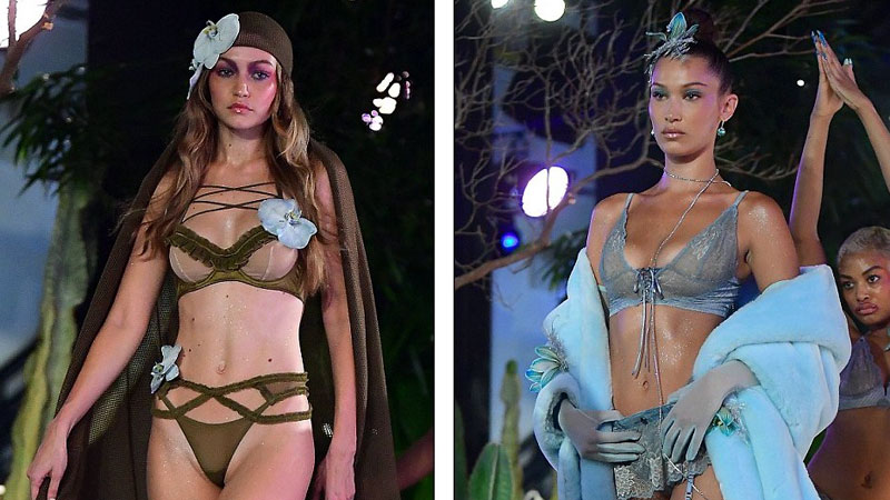 Gigi dhe Bella Hadid, motrat që “pushtuan” Nju Jorkun… me të brendshme (Foto)