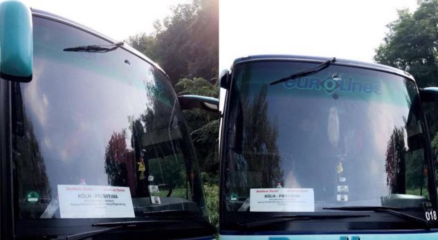 Sulmohet një autobus i Kosovës në Serbi, po udhëtonte nga Gjermania