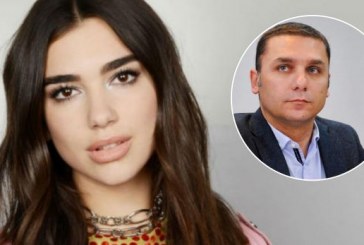 Qesharake: Dua Lipa ia heq follow’in Adriatik Kelmendit, sherri i një sondazhi