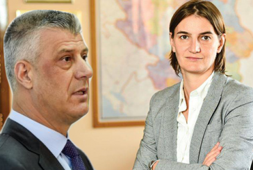 Thaçi e Bërnabiq takohen në Minks, diskutojnë për dialogun
