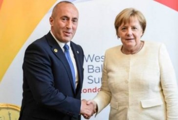 Kryeministri Haradinaj merr letër nga Merkel për anëtarësimin në INTERPOL