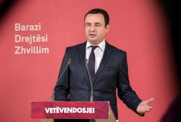 Kurti: Partia e Shpend Ahmetit nuk do ta kalojë as pragun zgjedhor