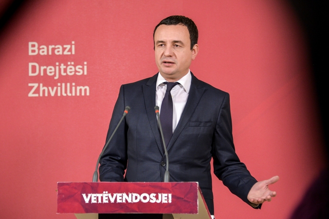 Kurti: Partia e Shpend Ahmetit nuk do ta kalojë as pragun zgjedhor