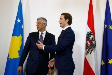 Sebastian Kurz sonte në Kosovë, takohet me Thaçin e Haradinajn