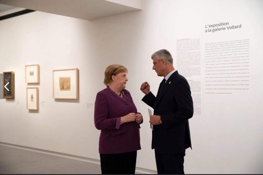 Angela Merkel dhe Hashim Thaçi, dakordohen për
