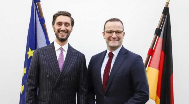 Ministri Ismaili pritet nga homologu gjerman Spahn: Gjermania do të ndihmojë reformat në shëndetësi