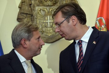 Vuçiq refuzoi propozimin e Hahn për Kosovën