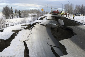 Alaska shkatërrohet nga tërmeti, pamje të tmerrshme