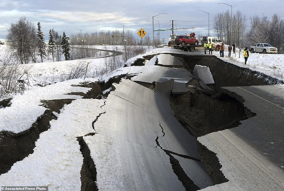 Alaska shkatërrohet nga tërmeti, pamje të tmerrshme