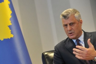 Thaçi: Marrëveshje gjithëpërfshirëse me Serbinë për mbylljen e konfliktit shekullor