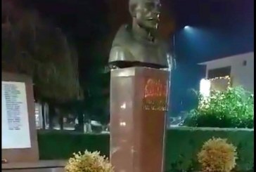 Dëmtohet busti i heroit Shkëlzen Haradinaj