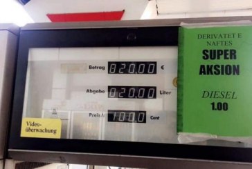 Konfirmohet se çmimi i naftës është fryrë, në Gjakovë shitet 1 euro