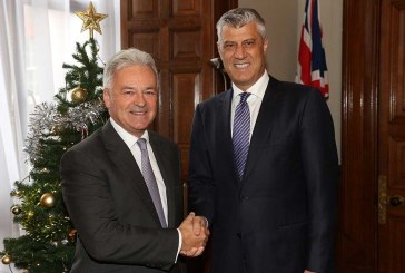 Thaçi nga Amerika në Londër flet edhe për transformimin e FSK-së në ushtri