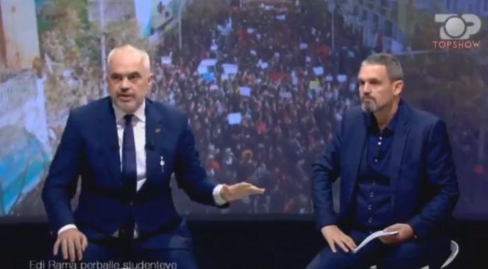 Rama në “Top Show”: Mos e ndalni protestën, por të fillojmë dialogun!