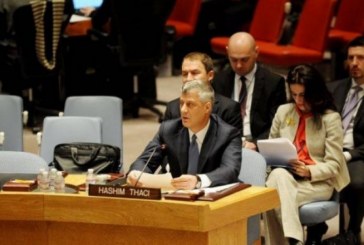 Thaçi arrin në Nju Jork, përballet me Vuçiqin në Këshillin e Sigurimit të OKB-së