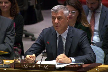Thaçi në Këshillin e Sigurimit të OKB-së: Ju flas si Komandant Suprem i Ushtrisë së Kosovës