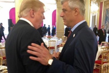 Thaçi i shkruan Trumpit