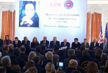 LDK, përkujton Ibrahim Rugovën