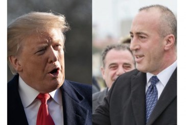 Presidenti Trump i shkruan Kryeministrit Haradinaj