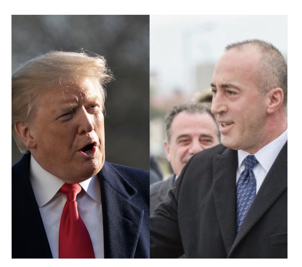 Presidenti Trump i shkruan Kryeministrit Haradinaj