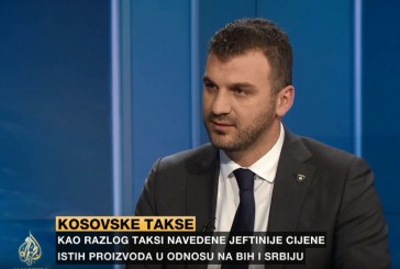 Durim Limaj, dridhë Bosnjën: Nëse doni ta heqim taksën, duhet ta njihni Kosovën si shtet