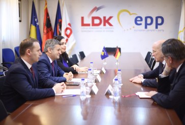 Deputetët e LDK-së takohen me të dërguarin special për Evropën Juglindore