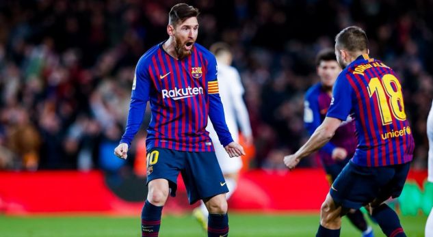 Barcelona e shpëton një pikë ndaj Valencias, falë Messit