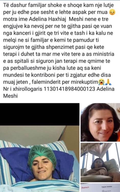 Ta ndihmojmë mësuesen nga Istogu, ajo vuan nga kanceri në mëlçi