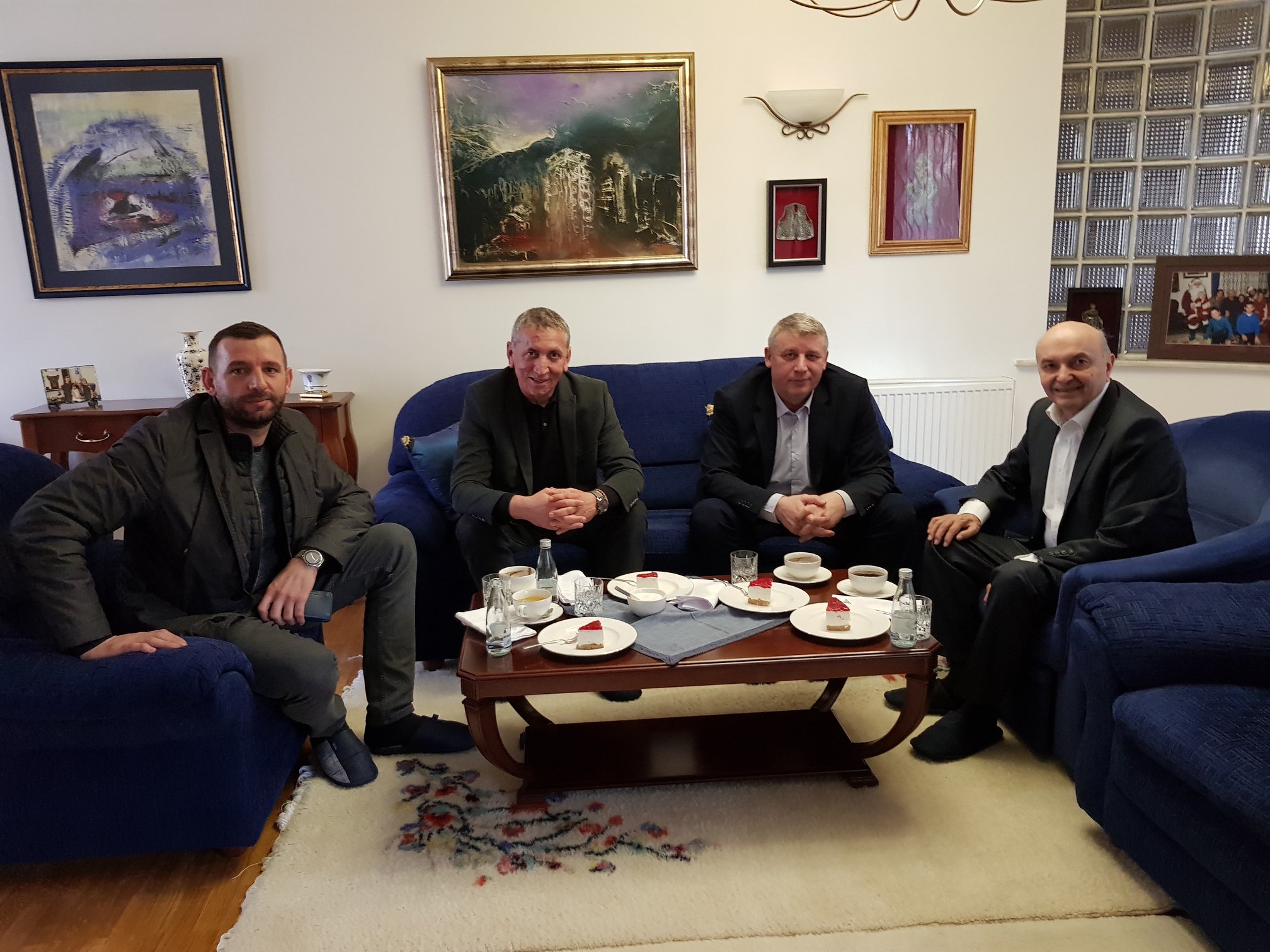 Sylejman Selimi dhe Anton Quni vizitojnë Isa Mustafen